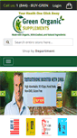 Mobile Screenshot of greenorganicsupplements.com
